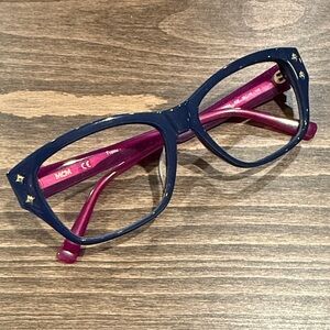 MCM Sunglasses in Navy and Magenta